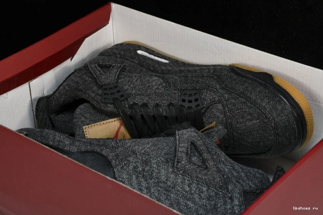 NRG - Denim Retro Levis  Air Black Jordan 4 Levis AO2571-001 0416